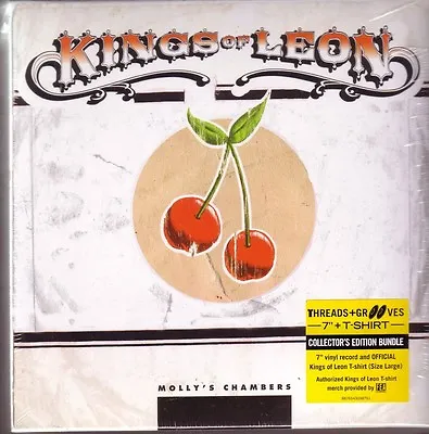 Buy KINGS OF LEON  Molly`s Chambers  2 Track 7 INCH Vinyl + Tshirt L In Box • 51.89£