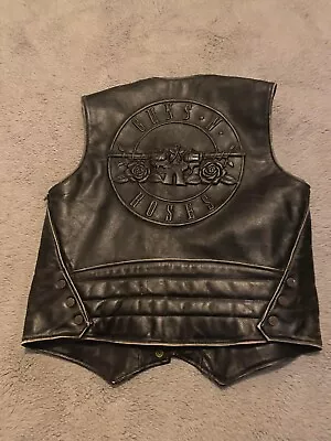 Buy Speedway 1994 Guns'n Roses Leather Vest • 220£