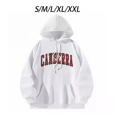 Buy Drawstring Pullover Hoodie Stylish Adult Hoodie For Shopping Street Office • 18.97£