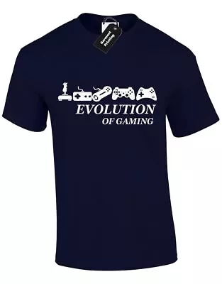 Buy Gaming Evolution Mens T Shirt Funny Gamer Premium Top Gaming Gift • 7.99£
