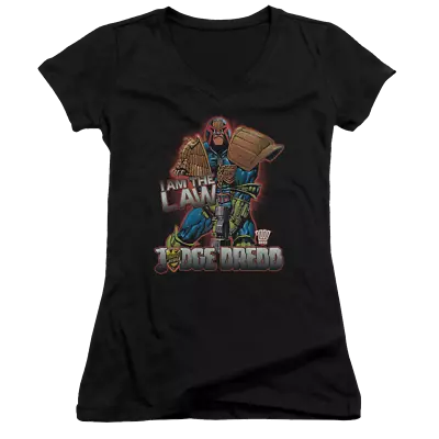 Buy Judge Dredd Law Juniors V-Neck T-Shirt • 27.24£