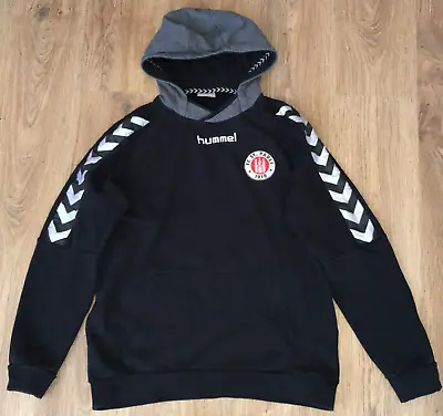 Buy St. Pauli 2014 - 2015 RARE Hummel Training Hoodie Sweater Sweatshirt Size S-M • 71.99£