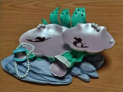 Buy The Little Mermaid Ariel Accessory Jewelry Tray Purple Disney Store Rare Japan • 69.46£