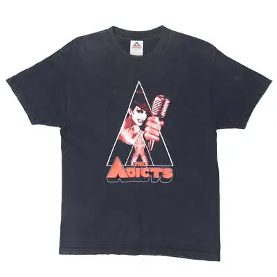 Buy Vintage The Adicts Band T-Shirt Black AAA Large • 61.22£