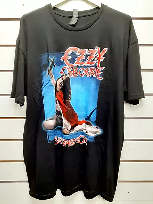 Buy Ozzy Osbourne Blizzard Of Ozz Tracklist T Shirt New Official Size XL Metal • 19£