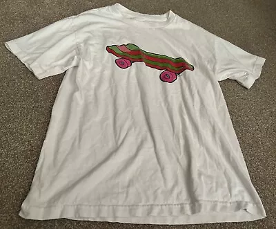 Buy Simpsons T-shirt Size Medium Skateboard Santa Cruz White • 14.99£