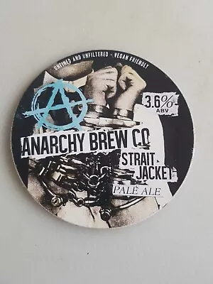 Buy ANARCHY Brew Co ' STRAIT JACKET ' Beer Pump Clip / Badge NEW  • 6£