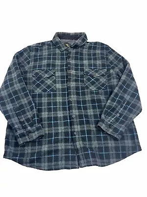 Buy Freedom Foundry Men’s Checkered Shirt Jacket Size XXL • 15£