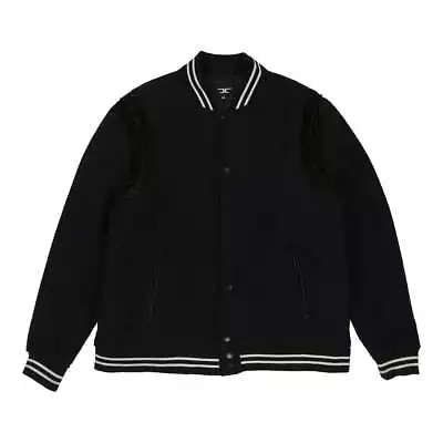 Buy Unbranded Varsity Jacket - 3XL Black Wool Blend • 36.70£