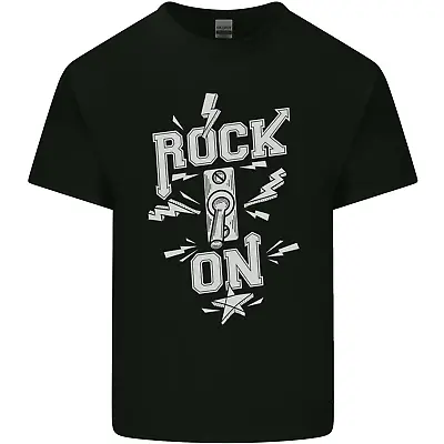 Buy Rock On Funny Music Heavy Metal Guitar Kids T-Shirt Childrens • 7.48£