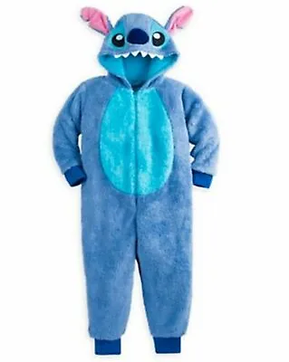 Buy Disney Lilo & Stitch Costume Sleepwear Pajamas Plush PJs Kids Unisex SIZE 3 • 43.41£