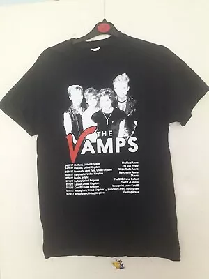 Buy The Vamps 2017 World Tour T-Shirt. Size Small. • 18£