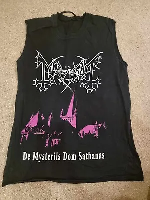Buy Mayhem De Mysteriis Dom Sathanas Tshirt • 0.99£