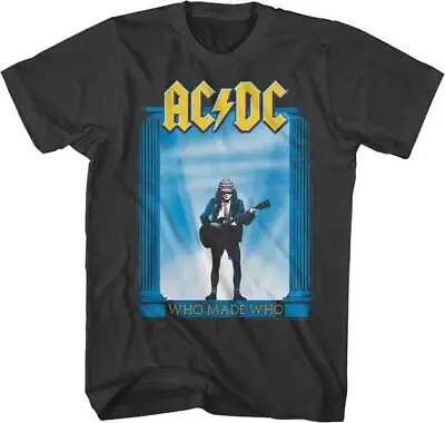 Buy ACDC Who Made Who Album Cover Men's T Shirt Official Band Merch • 40.90£