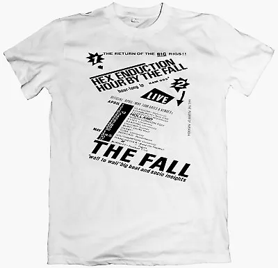 Buy THE FALL 'Hex TOUR' T-shirt, Enduction Hour Nations Saving Grace Wire Pil Felt • 12£