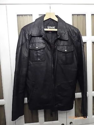 Buy Schott Nyc Mens Leather Jacket Lc Kennedy 6875 • 65£