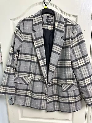 Buy Primark Blazer Jacket Plaid Checkered Size 18  • 0.99£