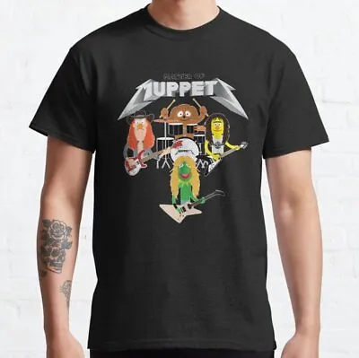 Buy MASTER OF MUPPETS  T Shirt Metal Concert Pets Animals Music Funny Rock Indie • 8.99£