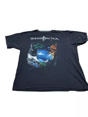 Buy Sonata Arctica Days Of Grays Tour North America T-shirt 2009 Size XL Dragonforce • 28.34£