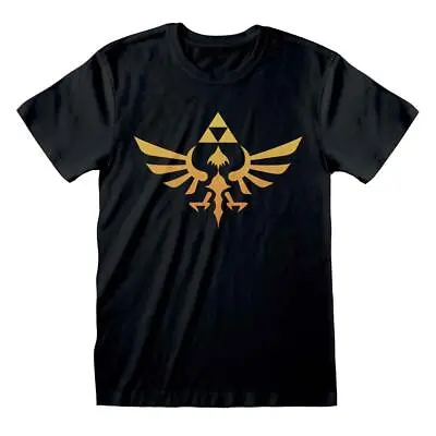 Buy Official Nintendo Legend Of Zelda Hyrule Kingdom Logo T-Shirt • 14.99£