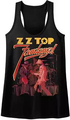 Buy ZZ Top Fandango Women's Tank Sleep Shirt Rock Music Tour Merch • 24.15£