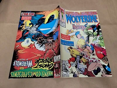 Buy Marvel 'GHOST-RIDER/WEREWOLF/WOLVERINE/NIGHT-CRAWLER' Flip Book #107(1992)Comic • 2.50£