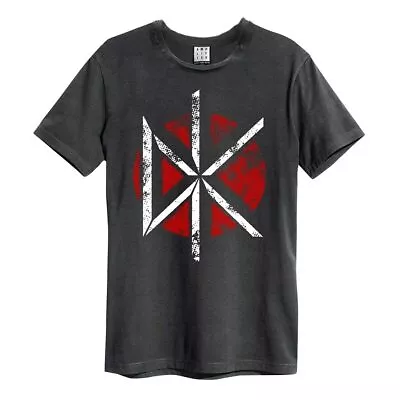 Buy Amplified Unisex Adult Logo Dead Kennedys T-Shirt XXL Charcoal • 22.94£