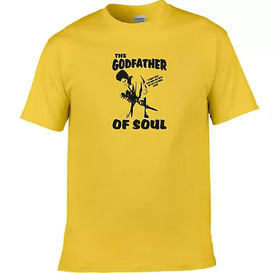 Buy  Godfather Of Soul  T-Shirt - James Brown, Funk, R&B, 60's 70's, S-XXL More Cols • 19.99£