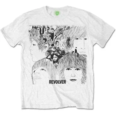 Buy The Beatles Revolver John Lennon Paul McCartney Official Tee T-Shirt Mens Unisex • 15.99£