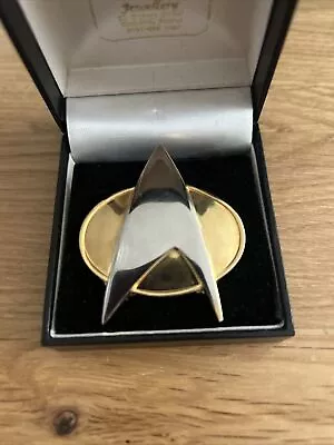 Buy Star Trek Next Generation Communicator Pin Badge In Box - Original Paramount • 75£
