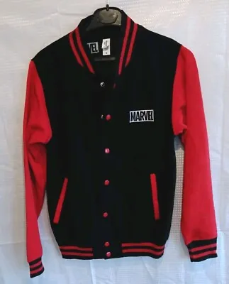 Buy Marvel Just Hoods Varsity Style Jacket M • 34.99£
