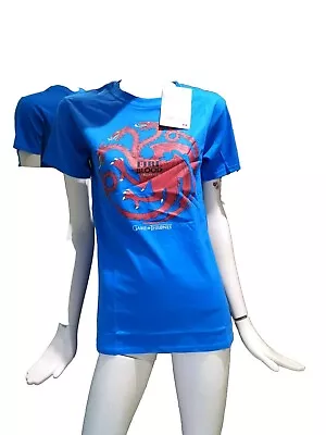Buy House Of Dragon/Targaryen Fire Blood-T Shirt Unisex UK/S 🆕 Quick Dispatch! • 8£