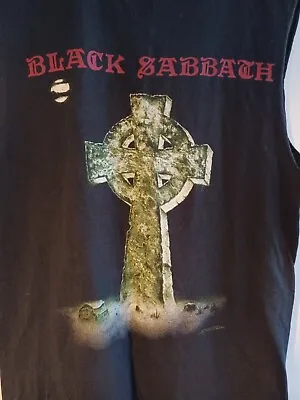 Buy Black Sabbath Vest - Very Rare - Vintage Original • 75£