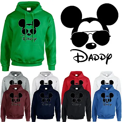 Buy Mickey Mens Hoodie Mouse Cartoon Fathers Day 2023 Dad Funny Gift Hoody • 16.99£