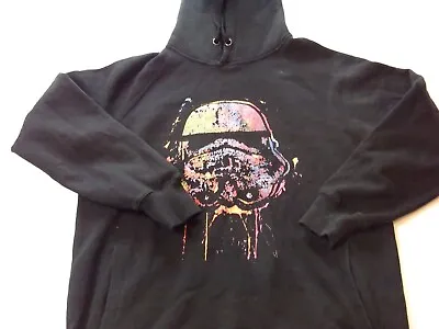 Buy Star Wars Hoodie Mens XL Black Storm Trooper Hooded Sweatshirt Sweater Pullover • 12.95£
