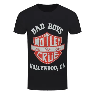 Buy Motley Crue T-Shirt Bad Boys Rock Band Official Black New • 15.95£