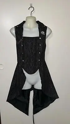 Buy The Nightmare Before Christmas Jack Skellington Waistcoat Vest Costume Cosplay S • 57.64£