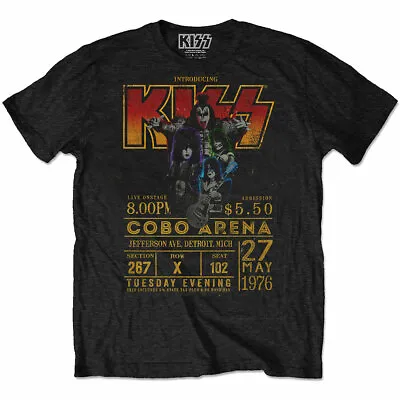 Buy Kiss Cobo Arena '76 Official Merch Eco Recycling T-Shirt - New • 20.89£