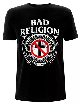 Buy Bad Religion Badge T-Shirt - OFFICIAL • 17.69£