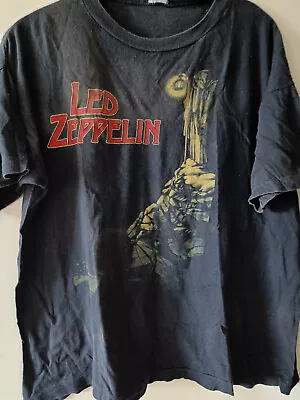 Buy Vintage Led Zeppelin Concert Tour T Shirt • 29.99£
