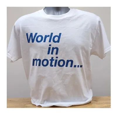 Buy World In Motion T Shirt Football 1990s Anthem World Cup England New Order W431 • 12.11£