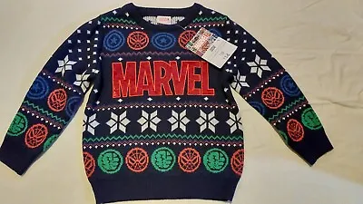 Buy Marvel Kids Christmas Jumper (18-24 Months) Brand New With Tags • 9.50£