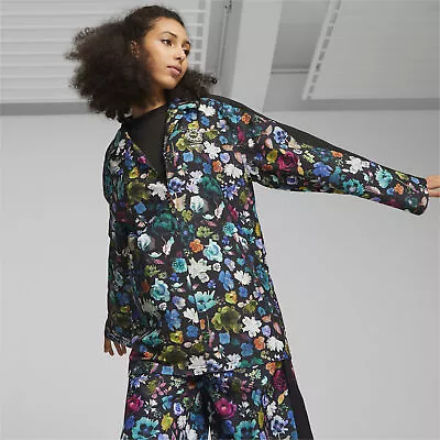 Buy PUMA X LIBERTY Long Sleeve Floral Print Full Zip Blazer Jacket - Womens • 50£