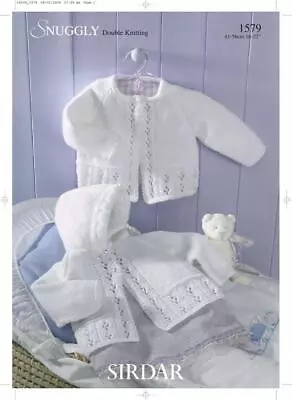 Buy Sirdar Knitting Pattern - Snuggly DK, Matinee Coats 1579 • 6.49£