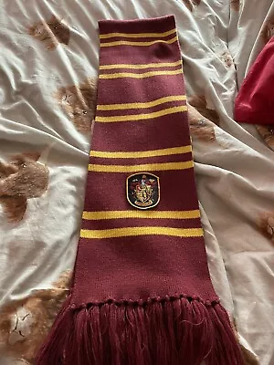 Buy Harry Potter Gryffindor Scarf Hogwarts House House Pride • 12£