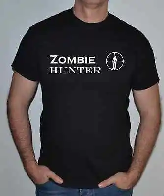 Buy Zombie Hunter T-shirt ,horror Sci Fi  • 14.99£