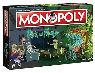 Buy Monopoly Rick And Morty Edition Board Game Board Game German • 43.48£