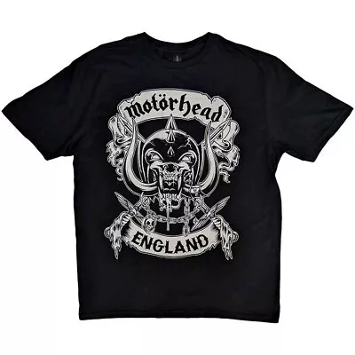 Buy T Shirt Motorhead CROSSED SWORDS ENGLAND CREST • 16.49£