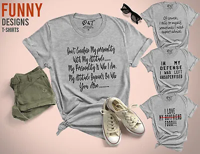 Buy Funny Women's T-Shirts Novelty Slogan Joke Bithday   Tee • 9.99£
