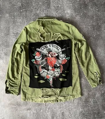 Buy Guns N Roses Denim Jacket Rock • 57.64£